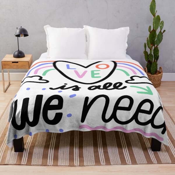 Item preview, Love Is All We Need designed and sold by SeedsplashMerch.