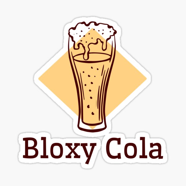 roblox bloxy cola Sticker for Sale by BabyCatArtist