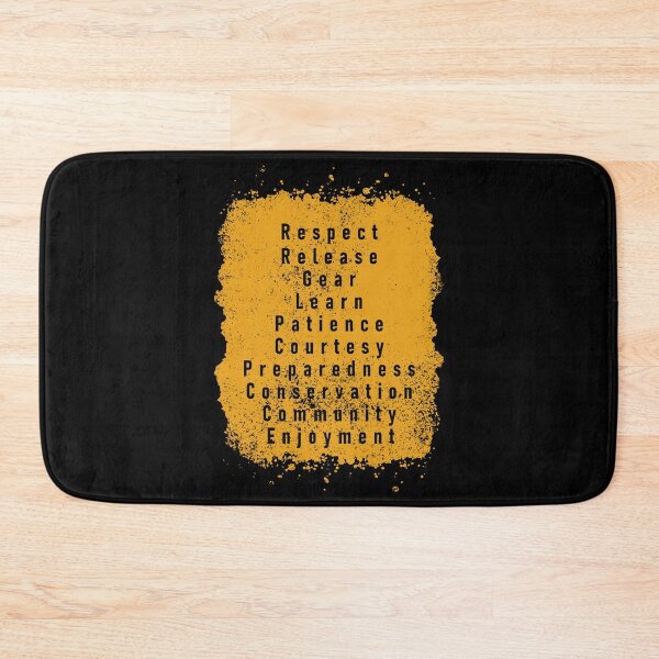 Item preview, Fly fishing decalogue  designed and sold by Teescount.