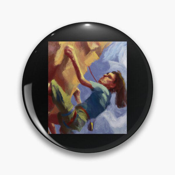 Item preview, Climbing abstract oil design designed and sold by ProtonProject.