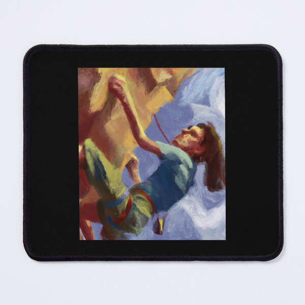 Item preview, Climbing abstract oil design designed and sold by ProtonProject.