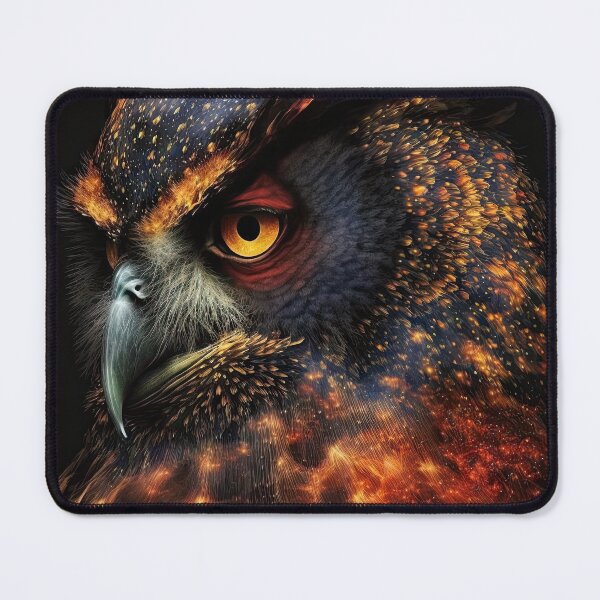 Item preview, Fiery Eagle Owl designed and sold by OccultDreams.