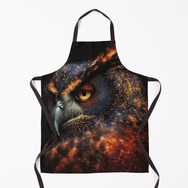Item preview, Fiery Eagle Owl designed and sold by OccultDreams.