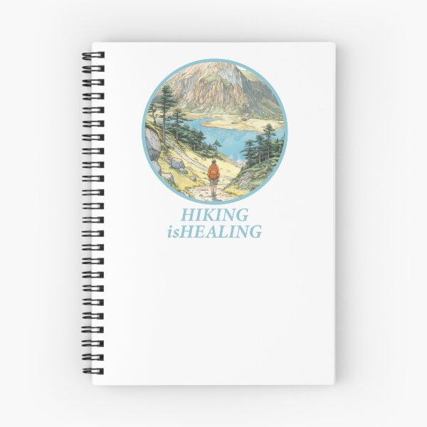 Item preview, Hiking | Outdoors - Hiking is Healing | Manga Anime Comics Style designed and sold by Gorma Kuma.