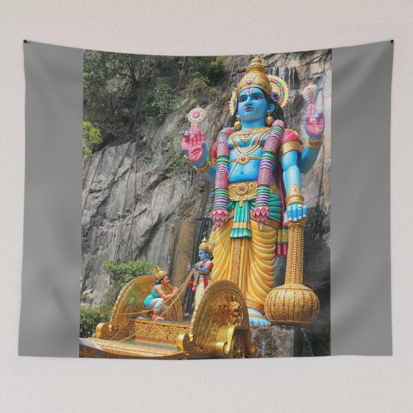 Item preview, Colorful Hindu statue and carriage designed and sold by kall3bu.