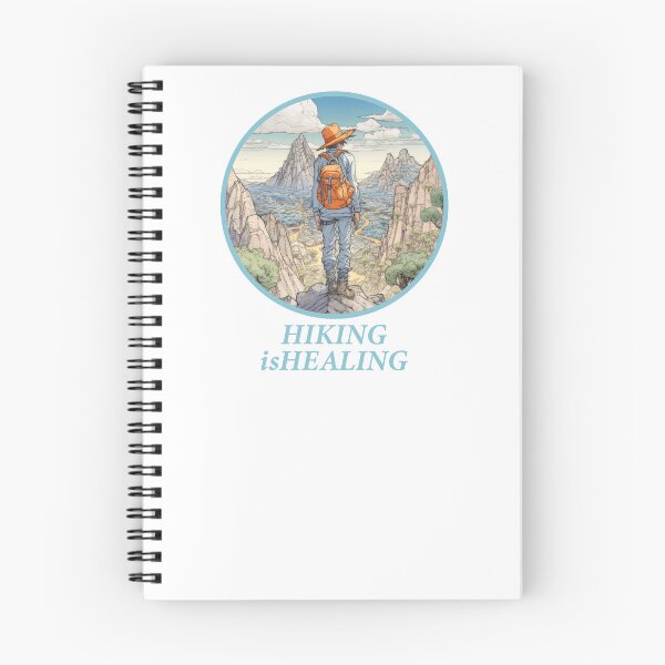 Item preview, Hiking | Outdoors - Hiking is Healing | Manga Anime Comics Style designed and sold by Gorma Kuma.