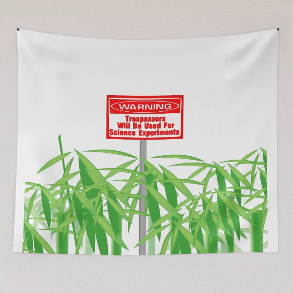 Item preview, Warning Trespassers designed and sold by BrianUK.
