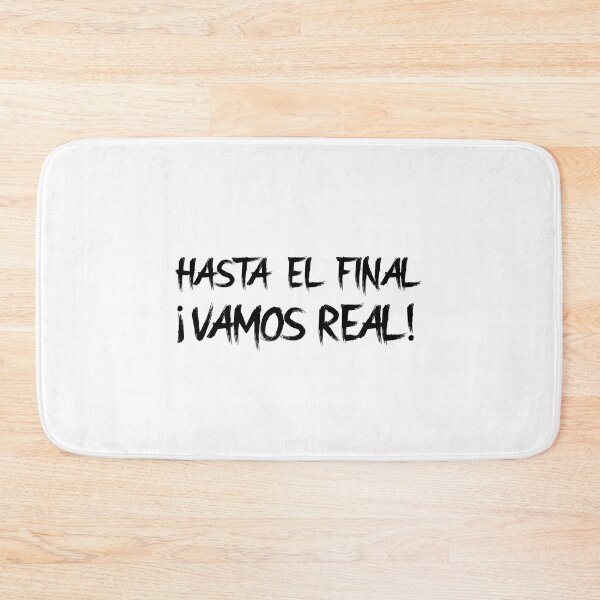 Item preview, Hasta el Final ¡Vamos Real! Black designed and sold by VRedBaller.