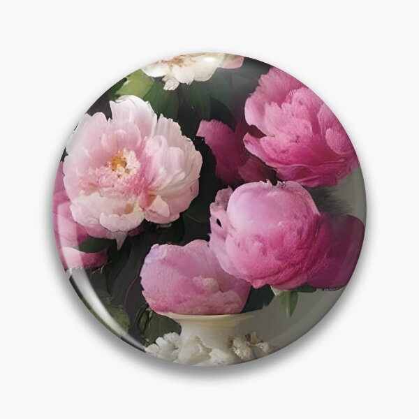 Item preview, Romantic version of Peonies in vase artistic , coherent designed and sold by maninfire.