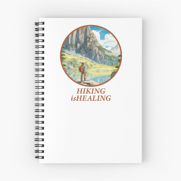 Item preview, Hiking | Outdoors - Hiking is Healing | Manga Anime Comics Style designed and sold by Gorma Kuma.