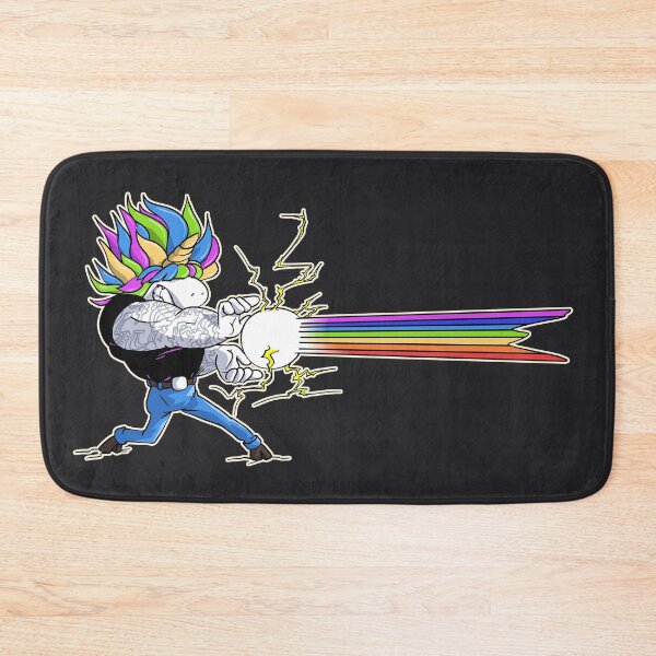 Item preview, Muscular and angry unicorn in Kameha mode designed and sold by TomiAx.