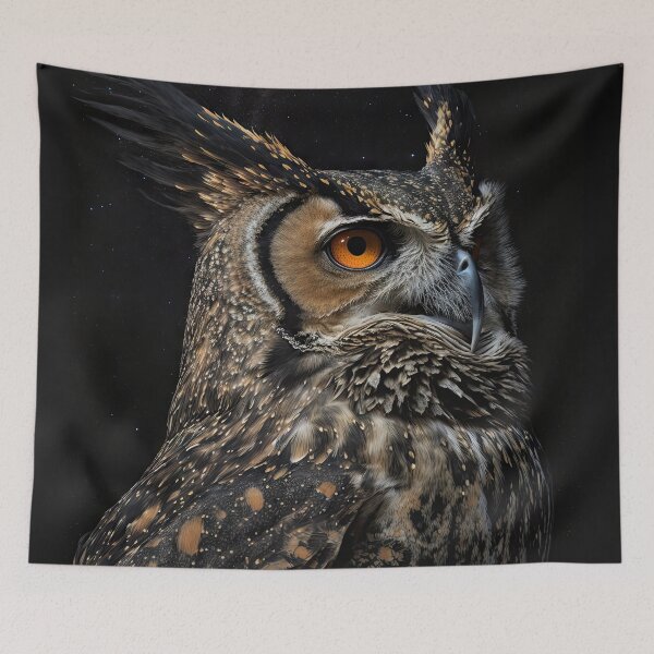 Item preview, Screech Owl designed and sold by OccultDreams.