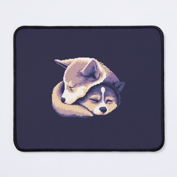 Item preview, Pixel Art Snuggly Dogs designed and sold by Humbugle.