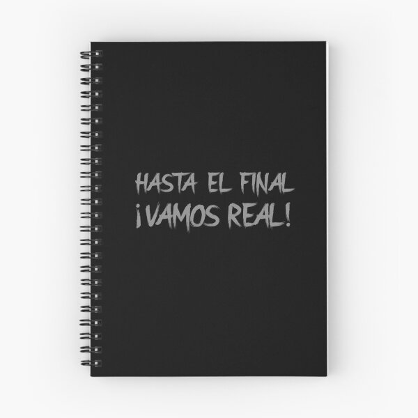 Item preview, Hasta el Final ¡Vamos Real! Grey 2 designed and sold by VRedBaller.
