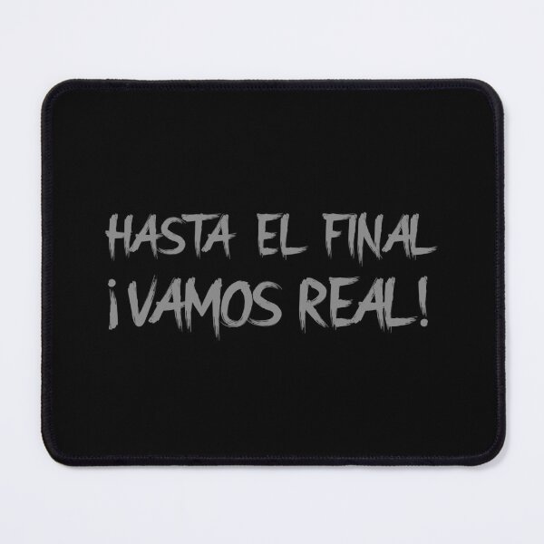 Item preview, Hasta el Final ¡Vamos Real! Grey 2 designed and sold by VRedBaller.