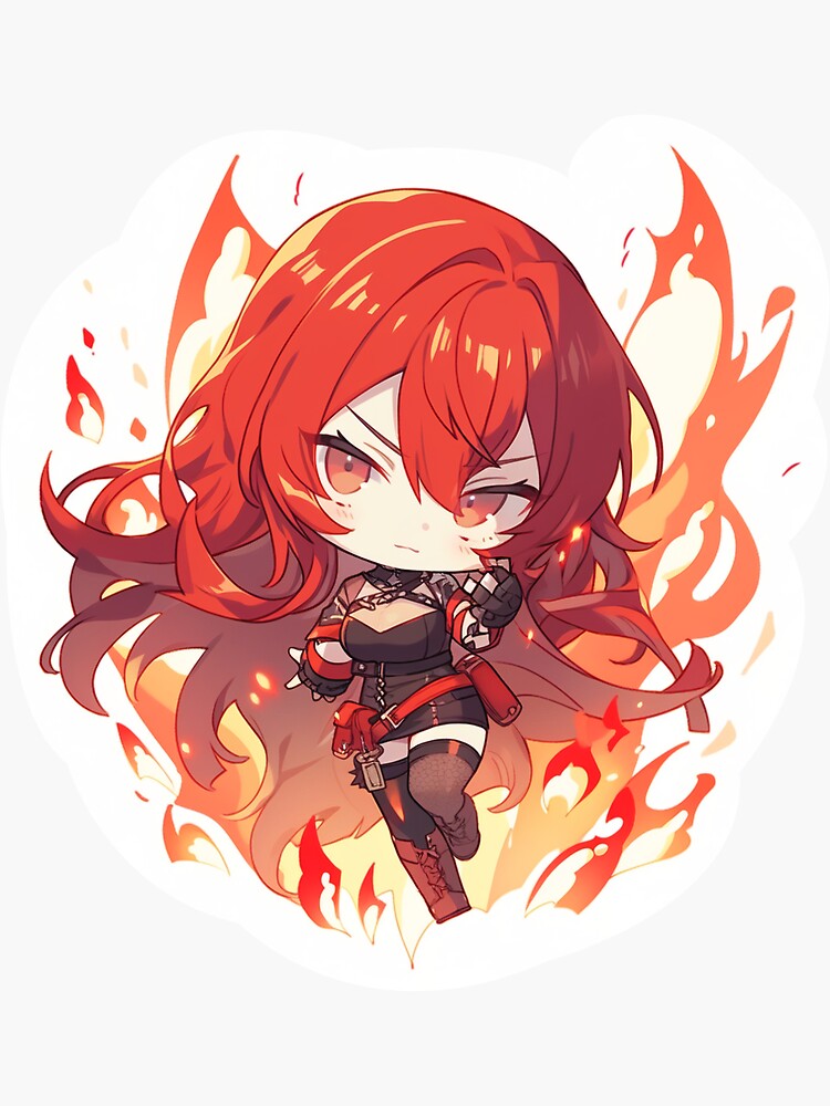 Anime - Fire Guardian | Sticker