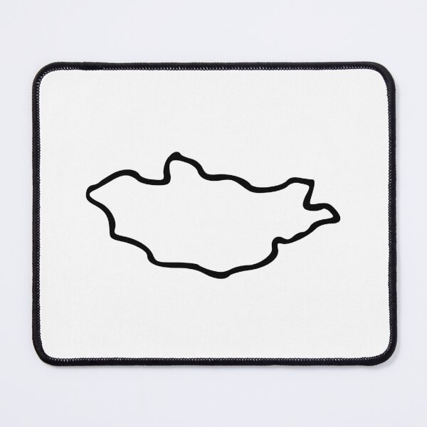 Item preview, Mongolia (Mongol Uls Монгол Улс) Minimalistic Country Outline designed and sold by Natamus.