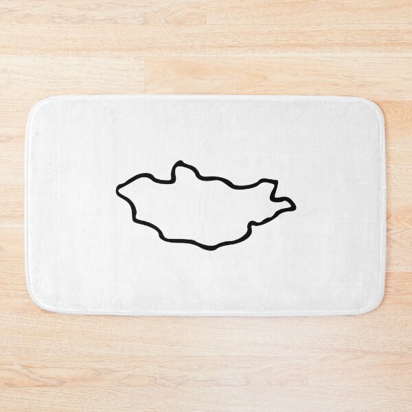 Item preview, Mongolia (Mongol Uls Монгол Улс) Minimalistic Country Outline designed and sold by Natamus.