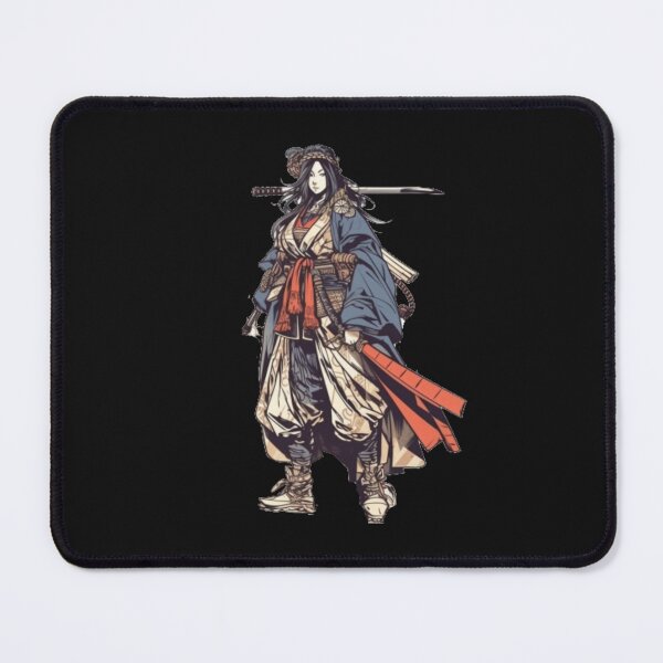Item preview, 90s Anime-Style Female Samurai Warrior designed and sold by CRAZY&ART.