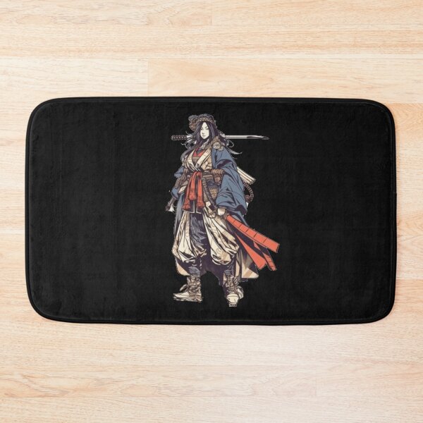 Item preview, 90s Anime-Style Female Samurai Warrior designed and sold by CRAZY&ART.