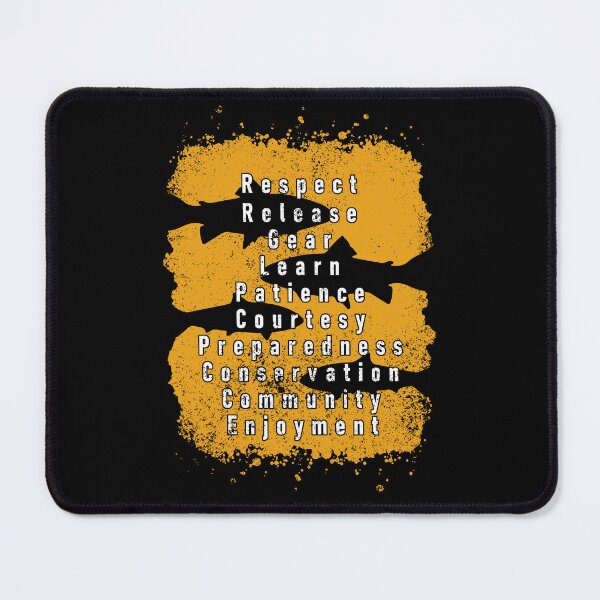 Item preview, Fly fishing decalogue designed and sold by Teescount.