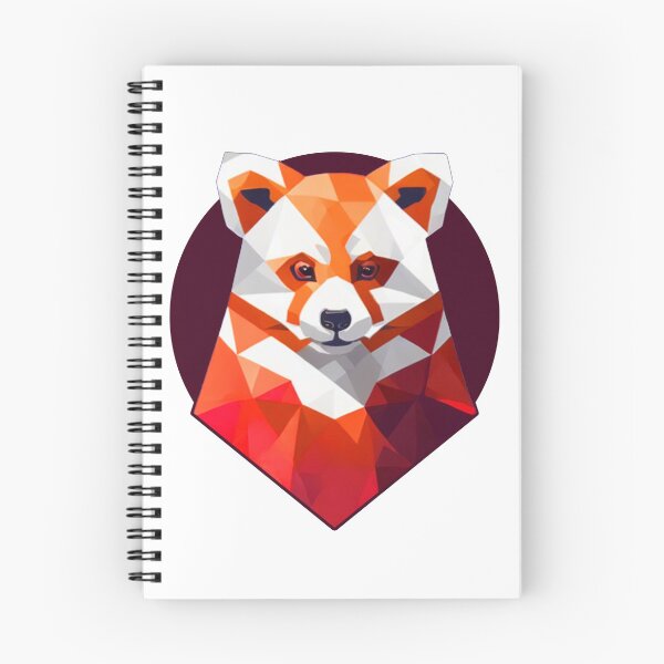 Item preview, Cute Polygonal Red Panda designed and sold by PVSKI.