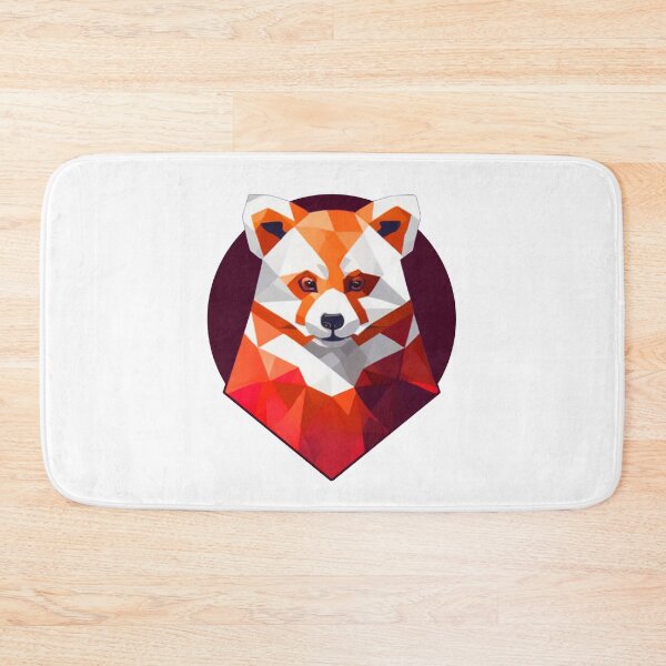 Item preview, Cute Polygonal Red Panda designed and sold by PVSKI.