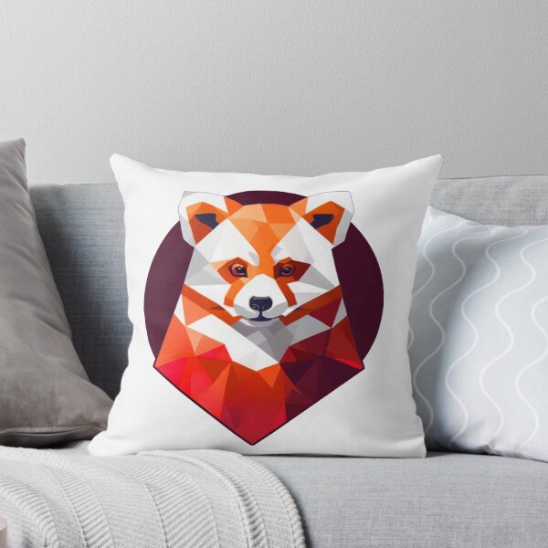Item preview, Cute Polygonal Red Panda designed and sold by PVSKI.