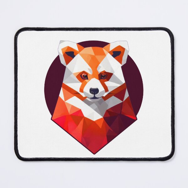 Item preview, Cute Polygonal Red Panda designed and sold by PVSKI.