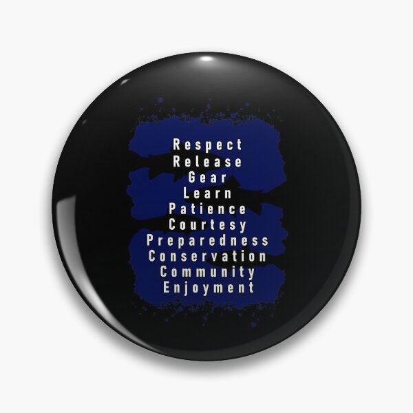 Item preview, Fly fishing decalogue  designed and sold by Teescount.
