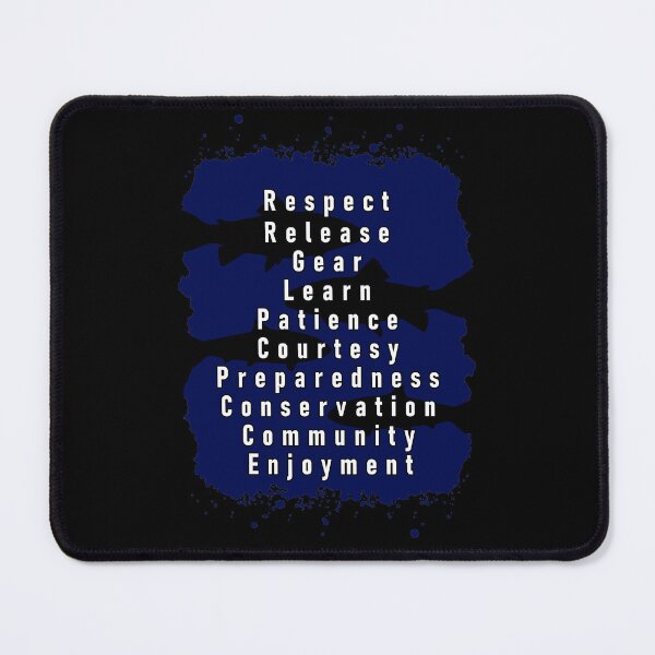 Item preview, Fly fishing decalogue  designed and sold by Teescount.