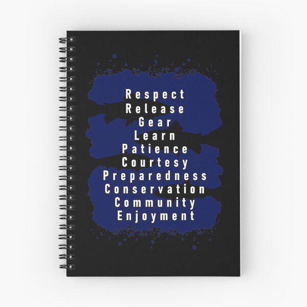 Item preview, Fly fishing decalogue  designed and sold by Teescount.