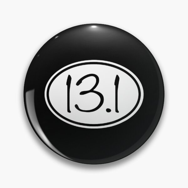 Item preview, 13.1 Oval Half Marathon Decal Running designed and sold by LohaetaGyaseas.