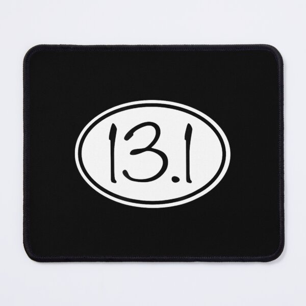 Item preview, 13.1 Oval Half Marathon Decal Running designed and sold by LohaetaGyaseas.
