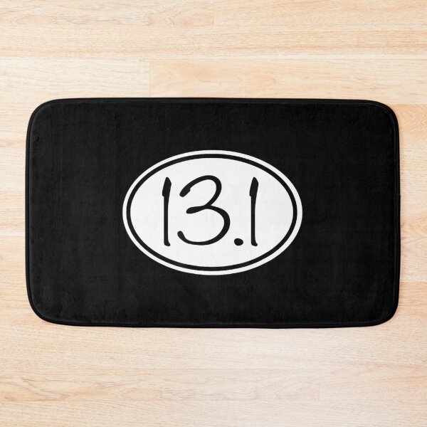 Item preview, 13.1 Oval Half Marathon Decal Running designed and sold by LohaetaGyaseas.