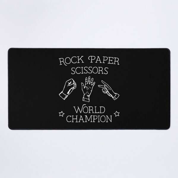 Item preview, Rock Paper Scissors World Champion designed and sold by PaulSDesign.