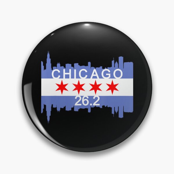 Item preview, 26.2 Mile Marathon Runner Chicago Flag Running designed and sold by LohaetaGyaseas.