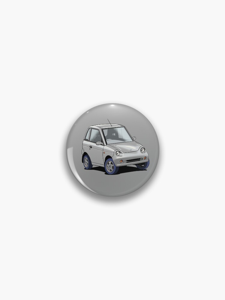 Thumbnail 1 von 3, Button, G-Wiz small micro electric car in silver designt und verkauft von webazoot.