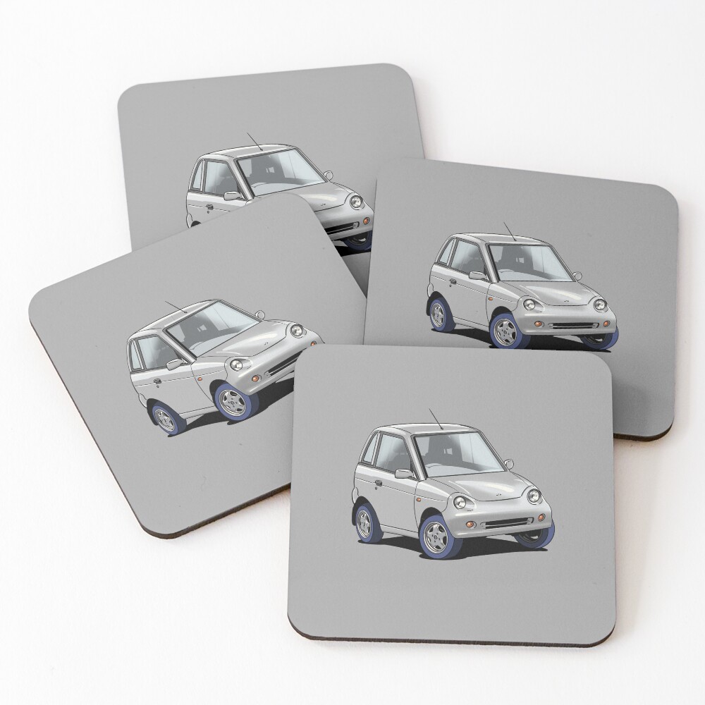 Aperçu de l'œuvre Dessous de verre (lot de 4) créée et vendue par Webazoot Industries - Car Art.