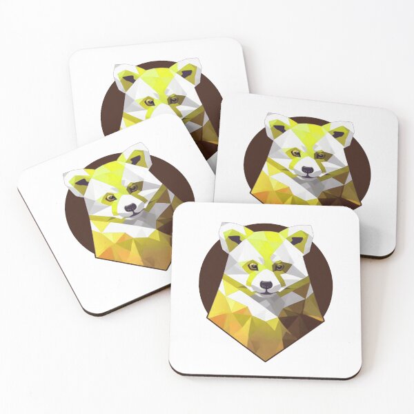 Item preview, Cute Polygonal Red Panda designed and sold by PVSKI.