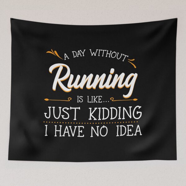 Item preview, A Day Without Running Athlete Runner Training Marathoner designed and sold by LohaetaGyaseas.