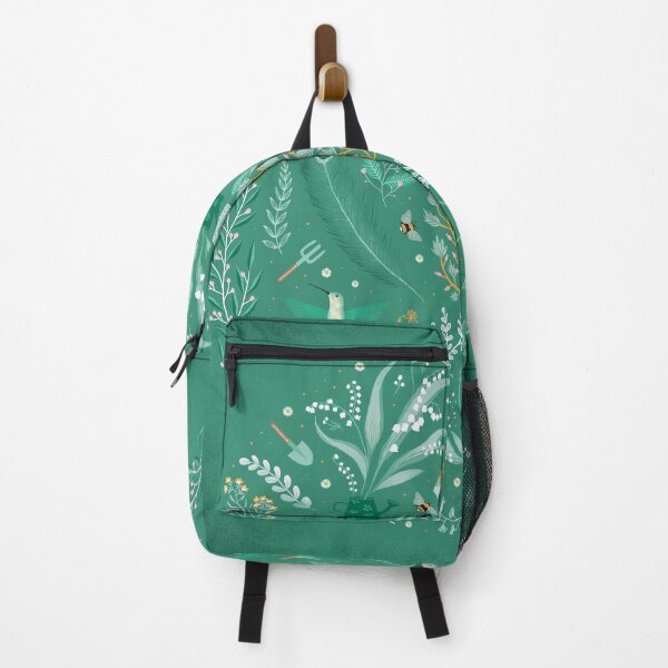 Item preview, Folk Art Green Day of May designed and sold by Cécilia Leroux.