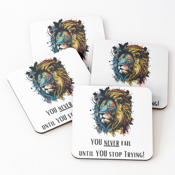 Item preview, YOU never Fail until YOU Stop trying! designed and sold by R3ndy49.
