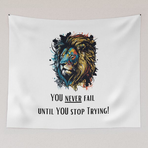 Item preview, YOU never Fail until YOU Stop trying! designed and sold by R3ndy49.