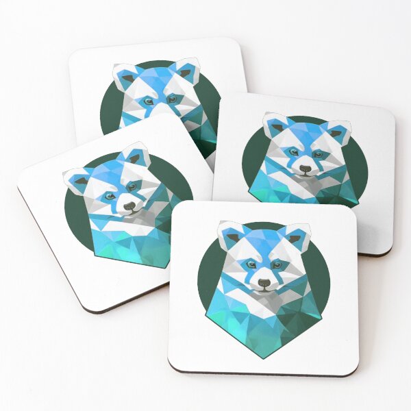 Item preview, Cute Polygonal Red Panda designed and sold by PVSKI.