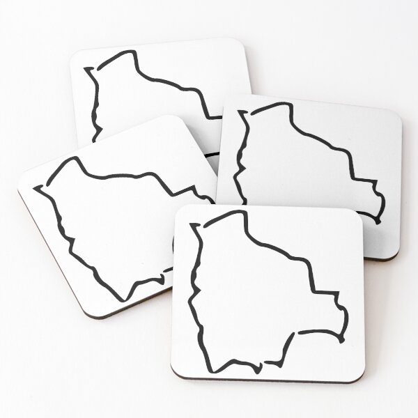 Item preview, Bolivia (Wuliwya) Minimalistic Country Outline designed and sold by Natamus.