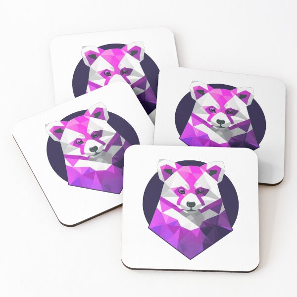 Item preview, Cute Polygonal Red Panda designed and sold by PVSKI.