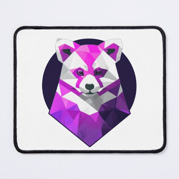 Item preview, Cute Polygonal Red Panda designed and sold by PVSKI.