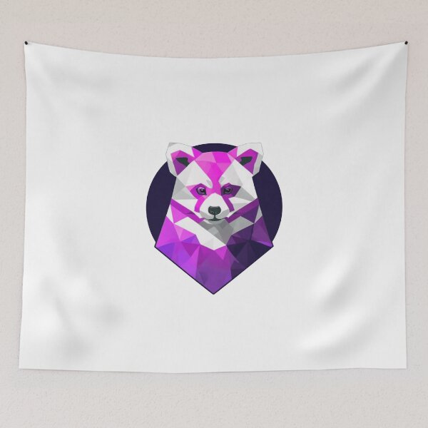 Item preview, Cute Polygonal Red Panda designed and sold by PVSKI.