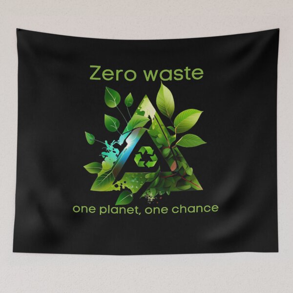 Item preview, Zero waste - one planet, one chance designed and sold by Diamaber.
